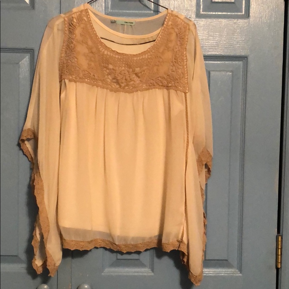 Lace dressy top